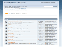 Tablet Screenshot of forums.seventy-planes.com